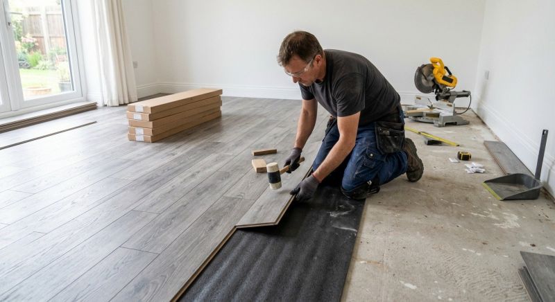 Laminate Floor Installation in Firestone, CO
