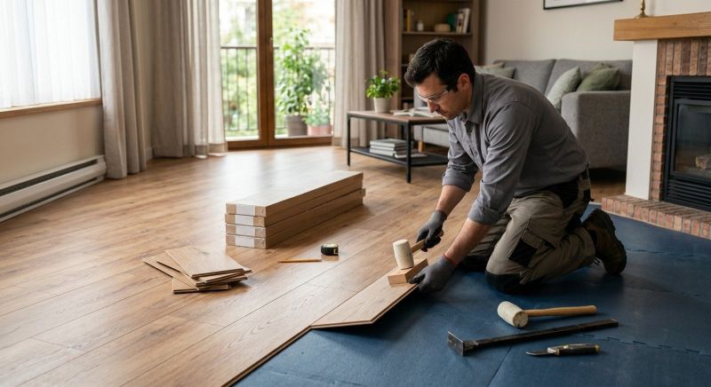 Laminate Floor Installation in Nederland, CO