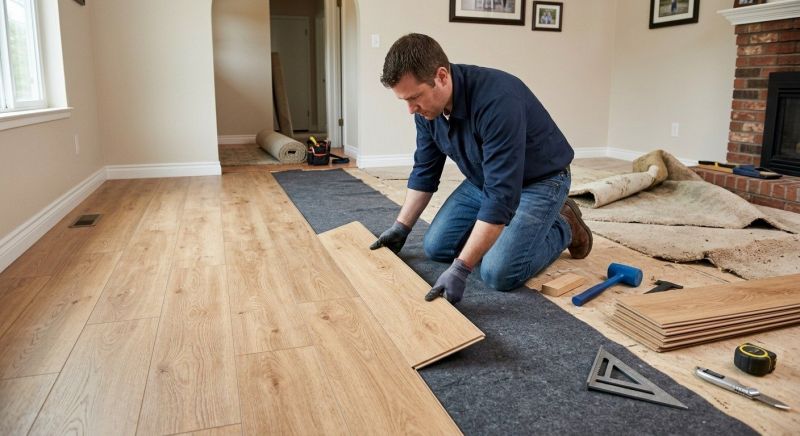 Laminate Floor Remodeling in Broomfield, CO