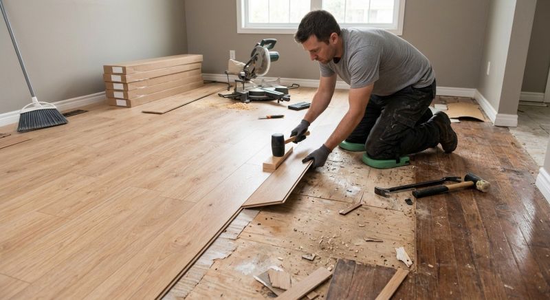Laminate Floor Replacement in Broomfield, CO