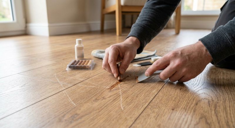 Laminate Floor Scratch Repair in Broomfield, CO