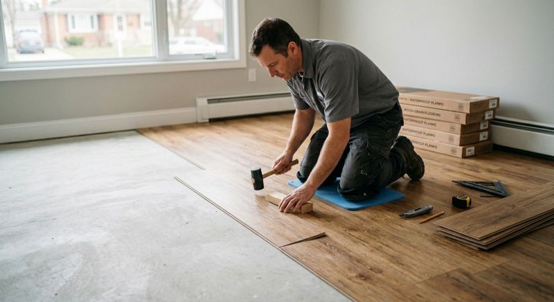 Linoleum Floor Installation in Erie, CO