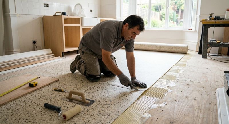 Linoleum Floor Installation in Firestone, CO