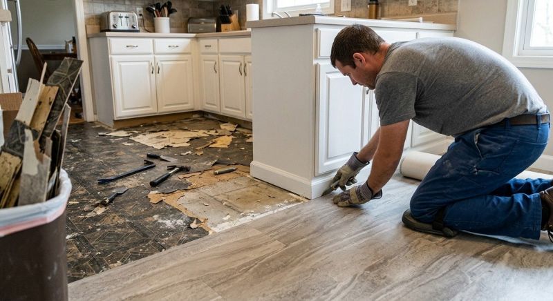 Linoleum Floor Installation in Jamestown, CO