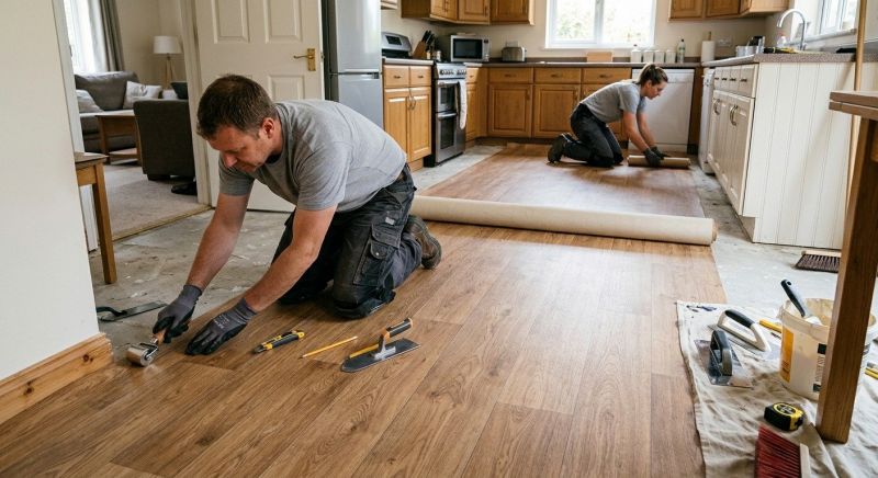 Linoleum Floor Installation in Broomfield, CO