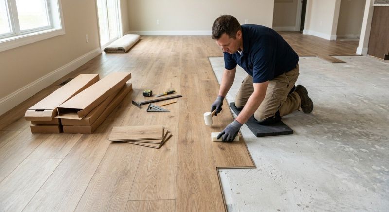 Luxury Vinyl Tile Installation in Wheat Ridge, CO