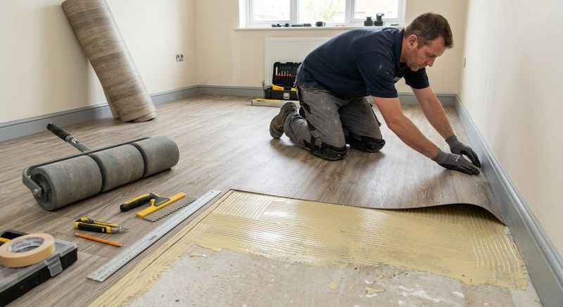 Sheet Linoleum Installation in Dacono, CO