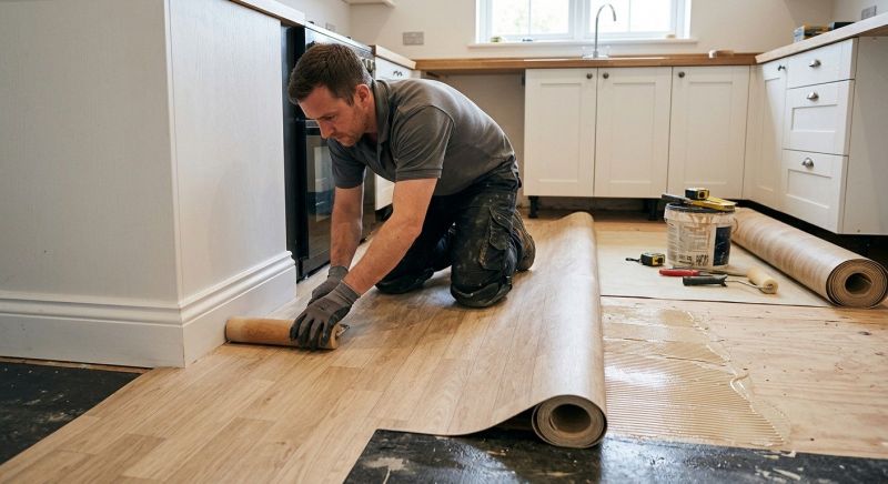 Sheet Linoleum Installation in Firestone, CO