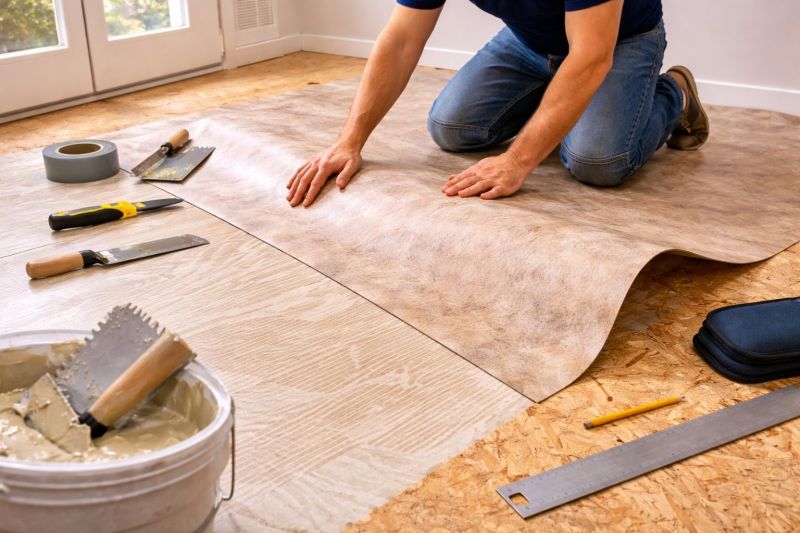 Sheet Vinyl Installation in Morrison, CO