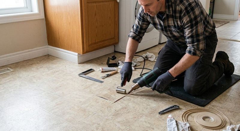 Sheet Vinyl Repair in Lafayette, CO