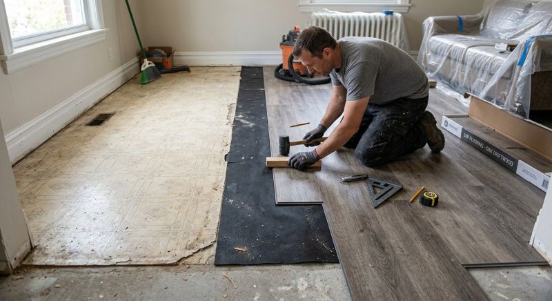 Vinyl Floor Remodeling in Broomfield, CO