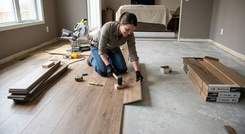 Vinyl Floor Remodeling in Broomfield, CO