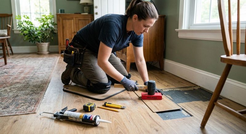 Vinyl Floor Repair in Boulder County, CO