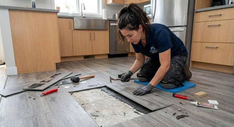 Vinyl Floor Repair in Denver County, CO