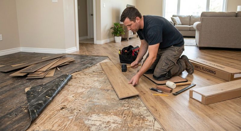 Vinyl Floor Replacement in Broomfield, CO