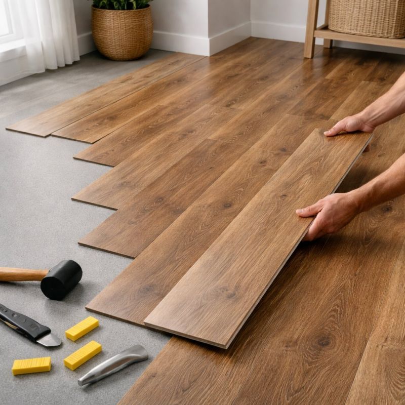 Vinyl Plank Floor Installation in Broomfield, CO