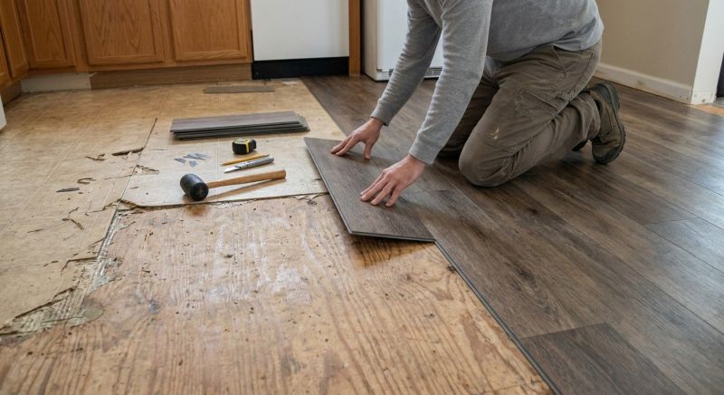 Vinyl Tile Replacement in Broomfield, CO