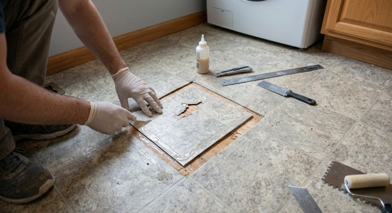 Sheet Flooring Repair
